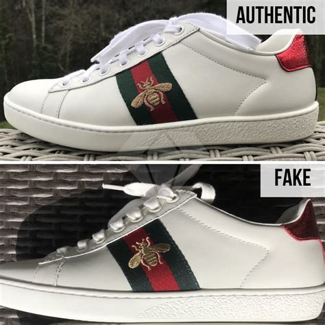 fake vs real gucci ace sneakers|authentic gucci sneakers.